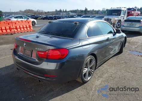 2017 BMW 440I из США, поврежденный, VIN WBA4T9C5XH5A14698